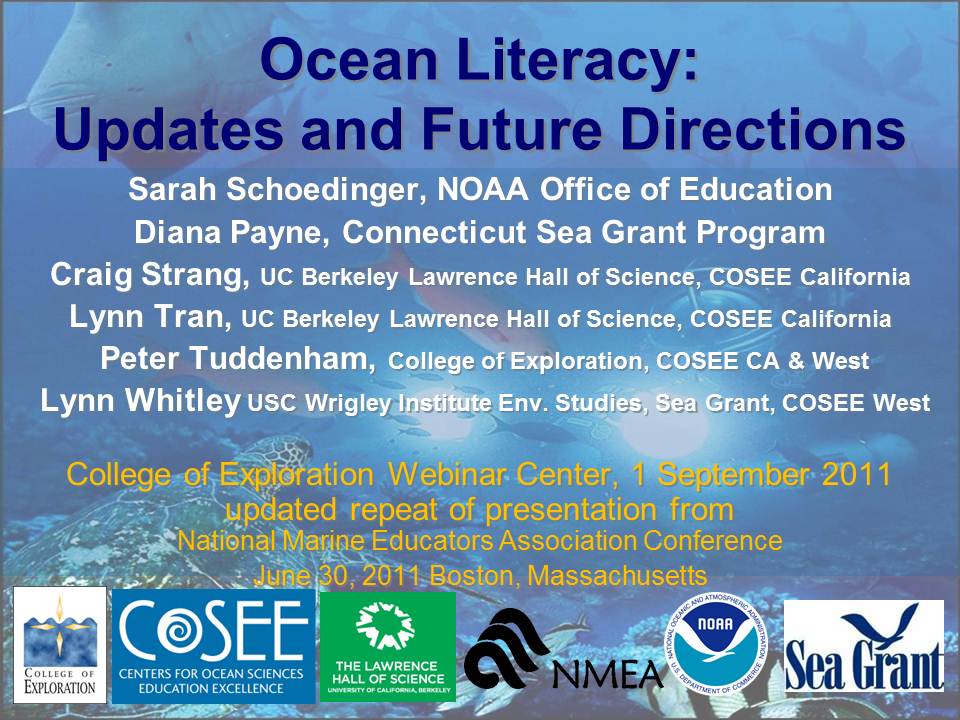 ocean literacy update